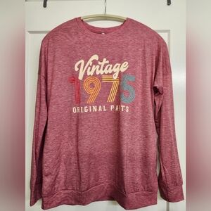 1975 Original Parts Birthday Shirt